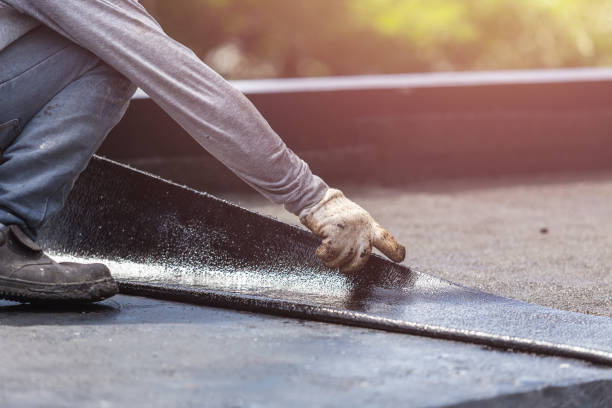 Professional Crawl Space Encapsulation technician working in Bath, MI